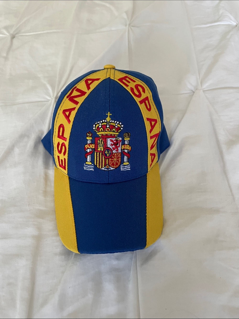 España Blue & Yellow Baseball Cap with Crest